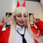 【力】ちゃんコスプレにテンションMAX巨乳レイヤーみつきちゃん。二人っきりの撮影会で中出しSEX強要してみた！「みつきちゃん、悪魔はねブラもつけなければ、コンドームだってつけないし、避妊なんてしないんだよ！」