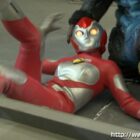 【画像+動画】 巨大ヒロイン（R） アルティAce 絶体絶命！巨大快楽人間椅子怪獣出現 桃瀬ゆり