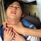 【画像+動画】 切り裂き制服美女と監禁首絞め 河合杏里