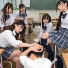 【画像+動画】 時間停止学級。時間を止める事が出来る神装置で、好きな時に挿れたり、止めたりし放題。