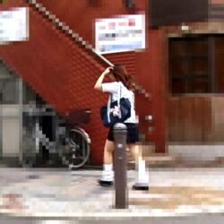 パンティ丸見え！女子校生スカートめくり！ ダウンロード download